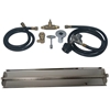 30 inch Stainless Steel Linear Burner Pan Kit LP for Fire Pit / Portable Tank Connection