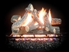 Dreffco 30" Complete Great Oak Vented Gas Log Kit For NG - Includes On/Off Hand-Held Remote!