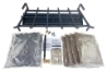 Dreffco 30" Vented LP Gas Log Fireplace Heavy-Duty Pro Fireplace Kit. Dual Row Gas Burner, Pro Connection Kit, Vermiculite, Glowing Embers, and Log Grate- Everything but the logs