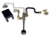 Dreffco Gas Safety Pilot Kit - Vented Gas Log Fireplace Safety Pilot Kit for Natural Gas - 90000 BTU Output, Includes Non-Whistle Flex Line (Burner Not Included)