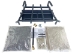 Dreffco 18" Vented NG Gas Log Fireplace Heavy-Duty Pro Fireplace Kit. Dual Row Gas Burner, Pro Connection Kit, Silica Sand, Glowing Embers, and Log Grate- Everything but the logs