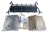 Dreffco 30" Vented LP Gas Log Fireplace Heavy-Duty Pro Fireplace Kit. Dual Row Gas Burner, Pro Connection Kit, Vermiculite, Glowing Embers, and Log Grate- Everything but the logs