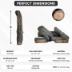 Dreffco 18" Premium Gas Logs - For Vented Fireplaces, Natural Gas or Liquid Propane - Blazing Oak Design (Logs Only)