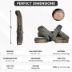 Dreffco 24" Premium Gas Logs - For Vented Fireplaces, Natural Gas or Liquid Propane - Blazing Oak Design (Logs Only)
