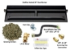 Dreffco 24" Vented LP Gas Fireplace Heavy-Duty Dual Row Gas Burner with Complete Connection Kit - Specifically for 24" Fire Logs, Easy to Install, Bonus Bag of Glowing Embers Included - DR-FPLBK1-24-LPP