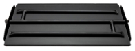 Dreffco 28 Inch Powder Coated Steel Fire Pit or Fireplace Triple Flame Row Gas Burner Pan NG. Now Includes a Bonus Bag of Glowing Embers! - DR-B-PCTP-30NG