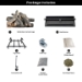 Dreffco Premium Gas Logs - for Vented Fireplaces, Natural Gas or Liquid Propane - Great Oak Design (Match Light Log Kit (NG), 18") - DR-GL-GTO-ML18-NG