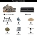 Dreffco Premium Gas Logs - for Vented Fireplaces, Natural Gas or Liquid Propane - Great Oak Design (Safety Pilot Log Kit (LP), 30") - DR-GL-GTO-ML30-LP