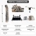 Dreffco Premium Gas Logs - for Vented Fireplaces, Natural Gas or Liquid Propane - Great Oak Design (Safety Pilot Log Kit (LP), 30") - DR-GL-GTO-ML30-LP