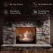 Dreffco 18" Premium Gas Logs - For Vented Fireplaces, Natural Gas or Liquid Propane - Blazing Oak Design (Logs Only) - DR-GL-BO-LO18