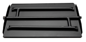 Dreffco 23 Inch Powder Coated Steel Fire Pit or Fireplace Triple Flame Row Gas Burner Pan LP. Now Includes a Bonus Bag of Glowing Embers! 