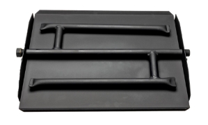 Dreffco 17 Inch Powder Coated Steel Fire Pit or Fireplace Triple Flame Row Gas Burner Pan LP. Now Includes a Bonus Bag of Glowing Embers! 