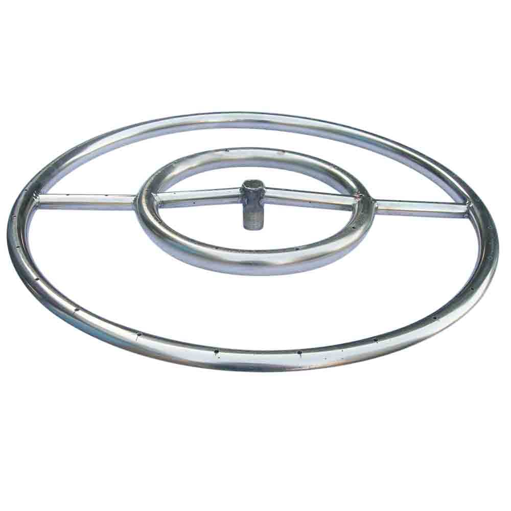 18-inch Stainless Steel Stainless Steel Fire Ring for Fire Pit Fire Burner Ring 